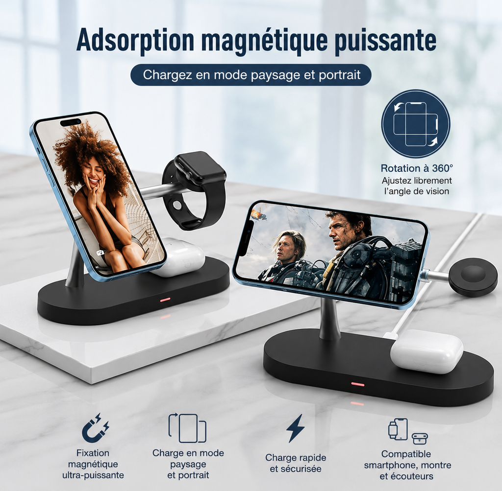New Charge MagLight Station
